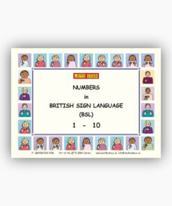 Let's Sign BSL - Numbers 1 to 10 (PDF)
