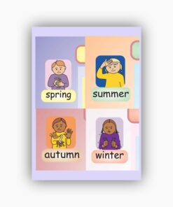 Let's Sign BSL - 4 Seasons Rhyme (PDF)