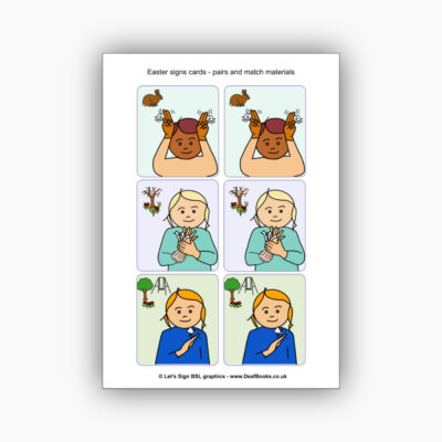 Let's Sign BSL - Easter - DeafBooks
