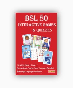 BSL 80 Interactive Games & Quizzes:  Learn, Sign & Play